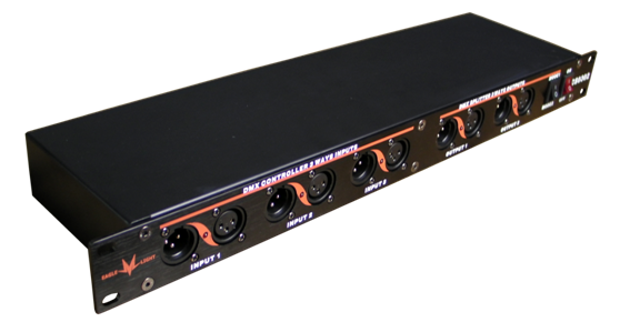 CS0302  DMX512混頻器（DMX信號(hào)切換+DMX信號(hào)分配器）DMX Mixer